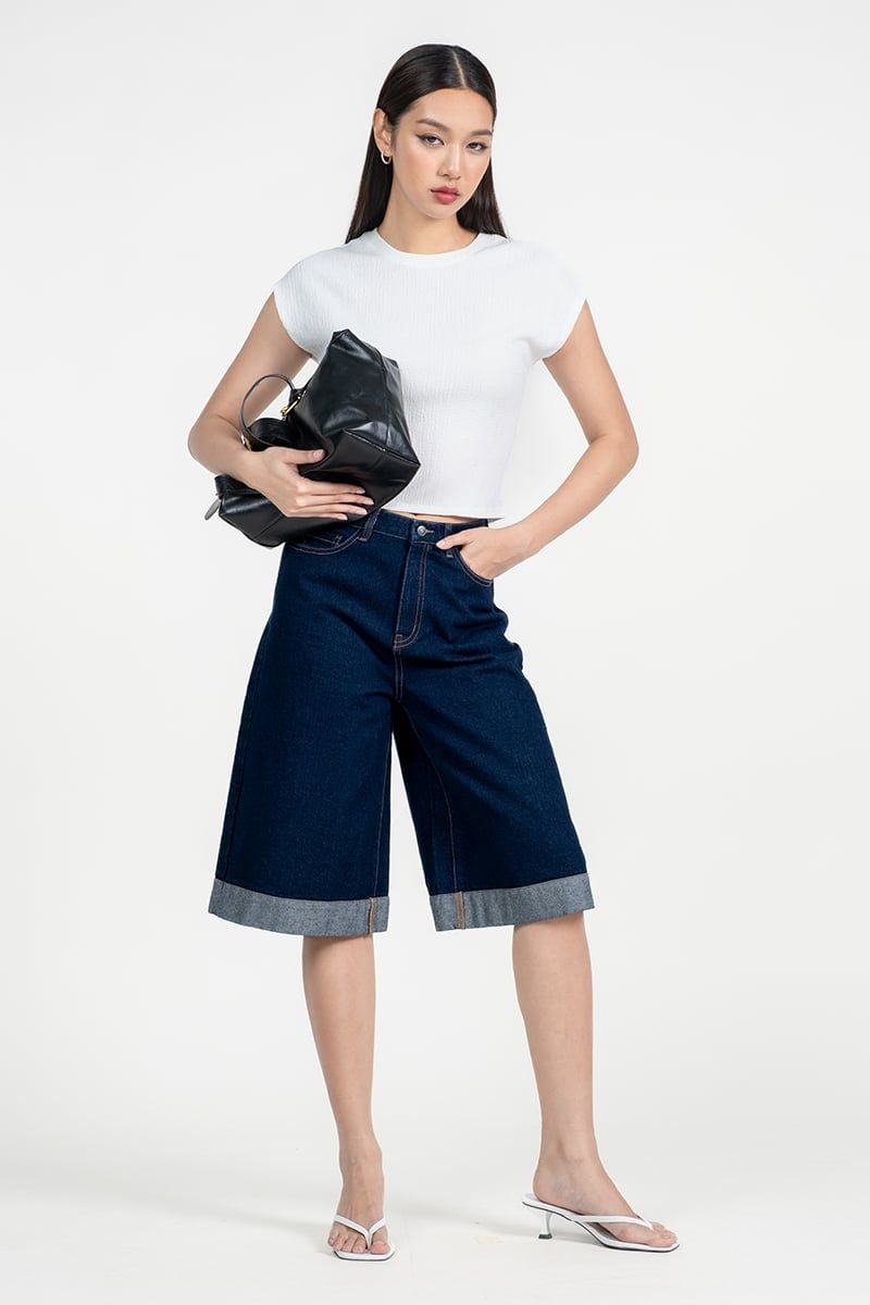  Áo Thun Croptop Không Tay – FWTT25FH01G 