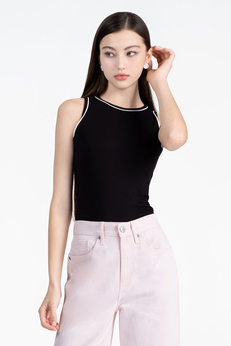  Áo Tanktop Phối Màu Thời Trang - FWTT26SS03D 