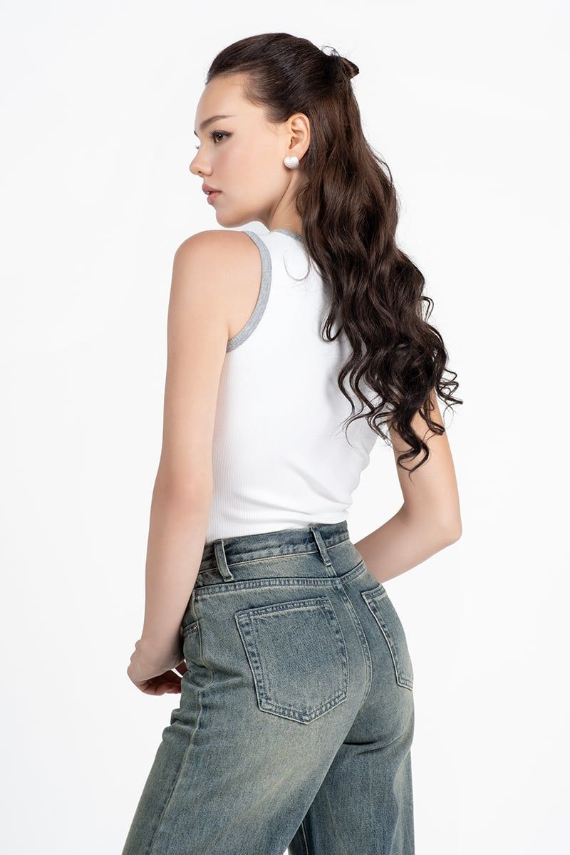  Áo Tanktop Thun Gân - FWTT26SS04D 