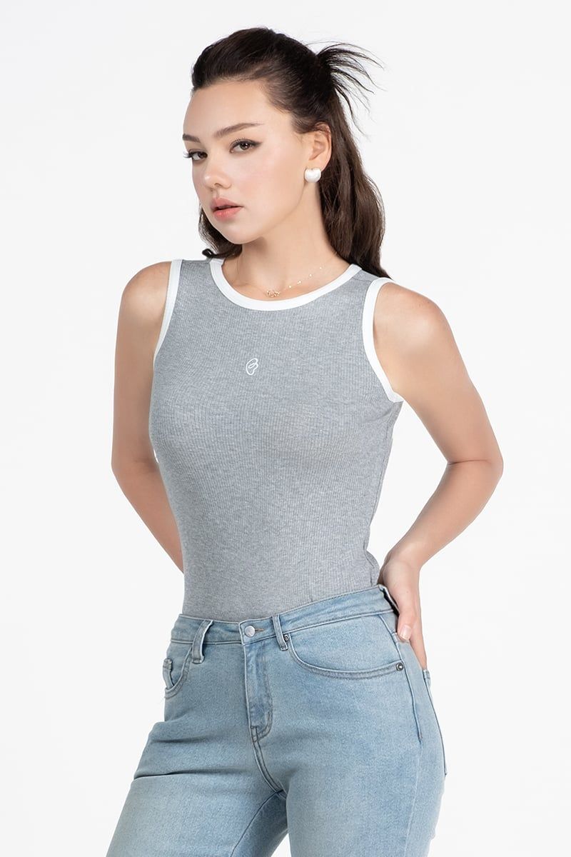  Áo Tanktop Thun Gân - FWTT26SS04D 