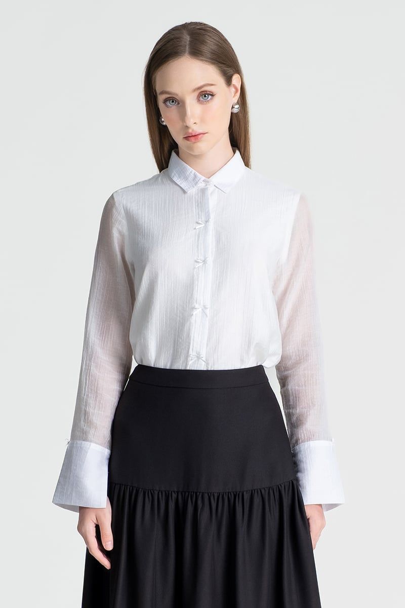  Áo Sơ Mi Nữ Tay Dài FWWS25FH01G 