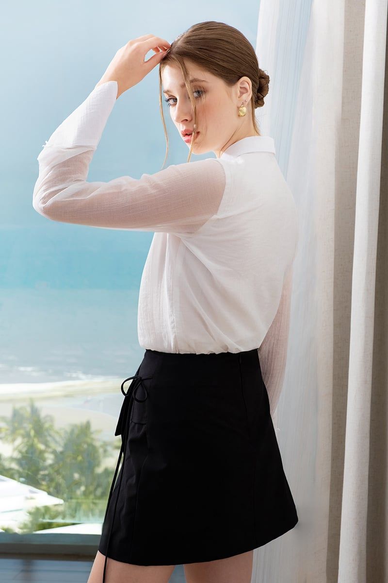  Áo Sơ Mi Nữ Tay Dài FWWS25FH01G 