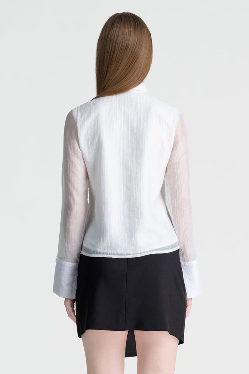  Áo Sơ Mi Nữ Tay Dài FWWS25FH01G 