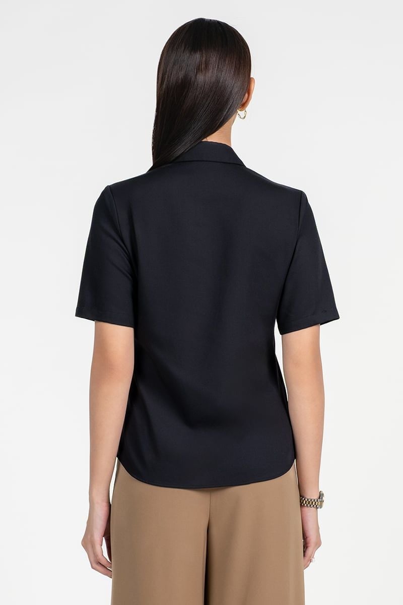  Áo Sơ Mi Nữ Tay Ngắn – FWWS25FH02C-SSBB 