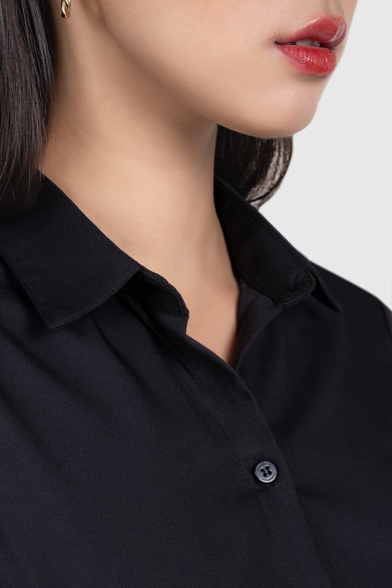  Áo Sơ Mi Nữ Tay Ngắn – FWWS25FH02C-SSBB 