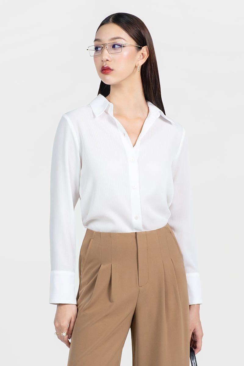  Áo Sơ Mi Nữ White Edition - FWWS25FH04C 