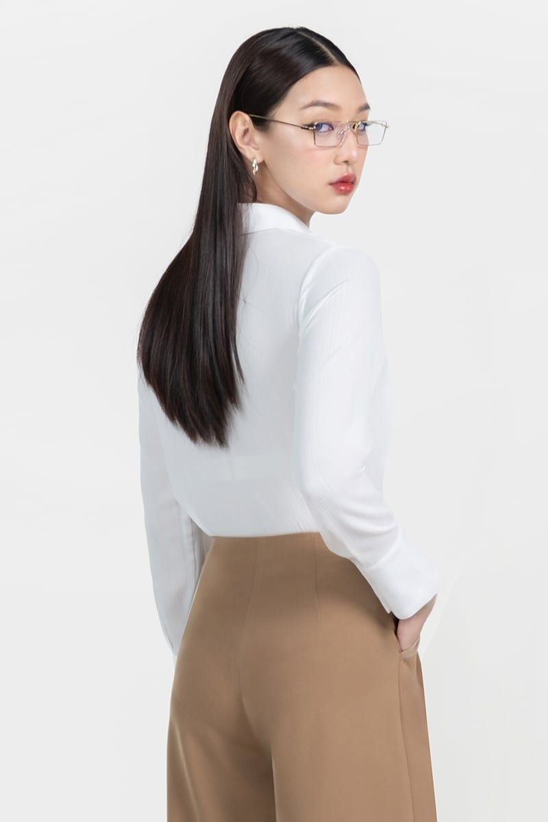  Áo Sơ Mi Nữ White Edition - FWWS25FH04C 