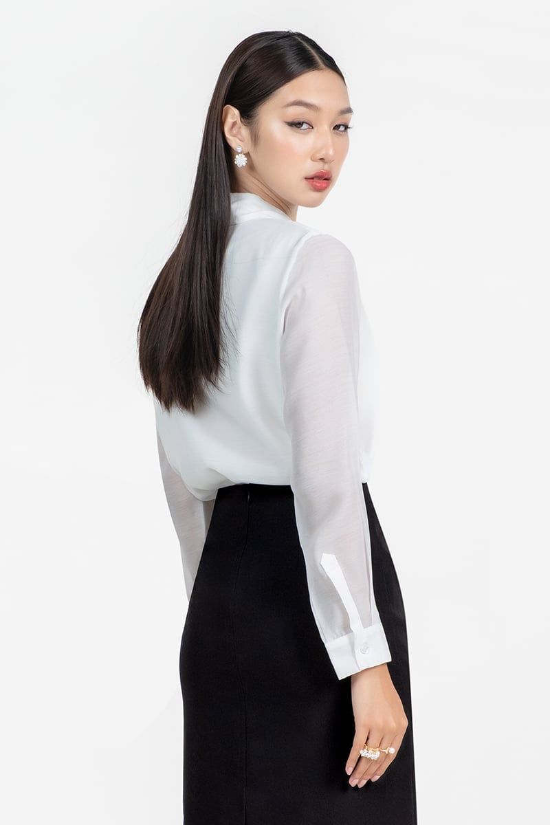  Áo Sơ Mi Nữ Tay Dài – FWWS25FH06C 
