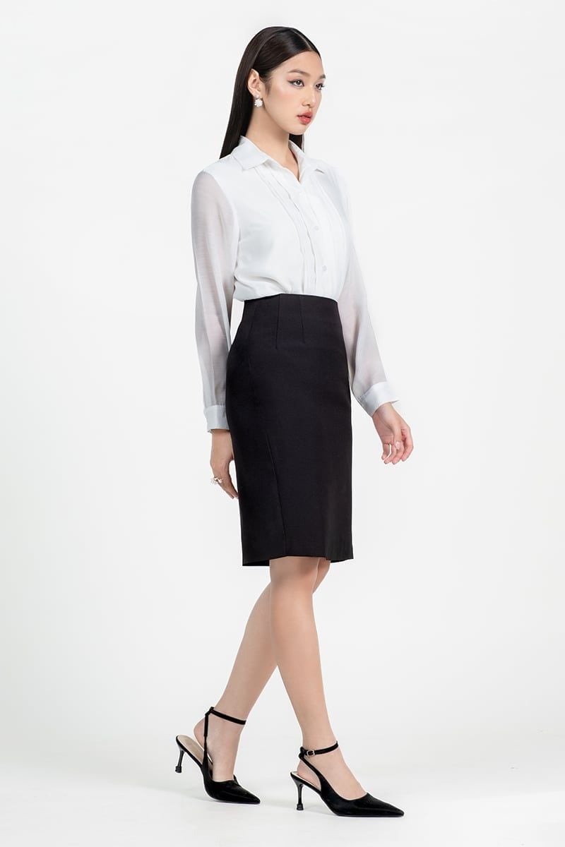  Áo Sơ Mi Nữ Tay Dài – FWWS25FH06C 