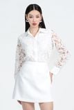  Áo Sơ Mi Cách Điệu Ren Hoa – FWWS25FH07G 