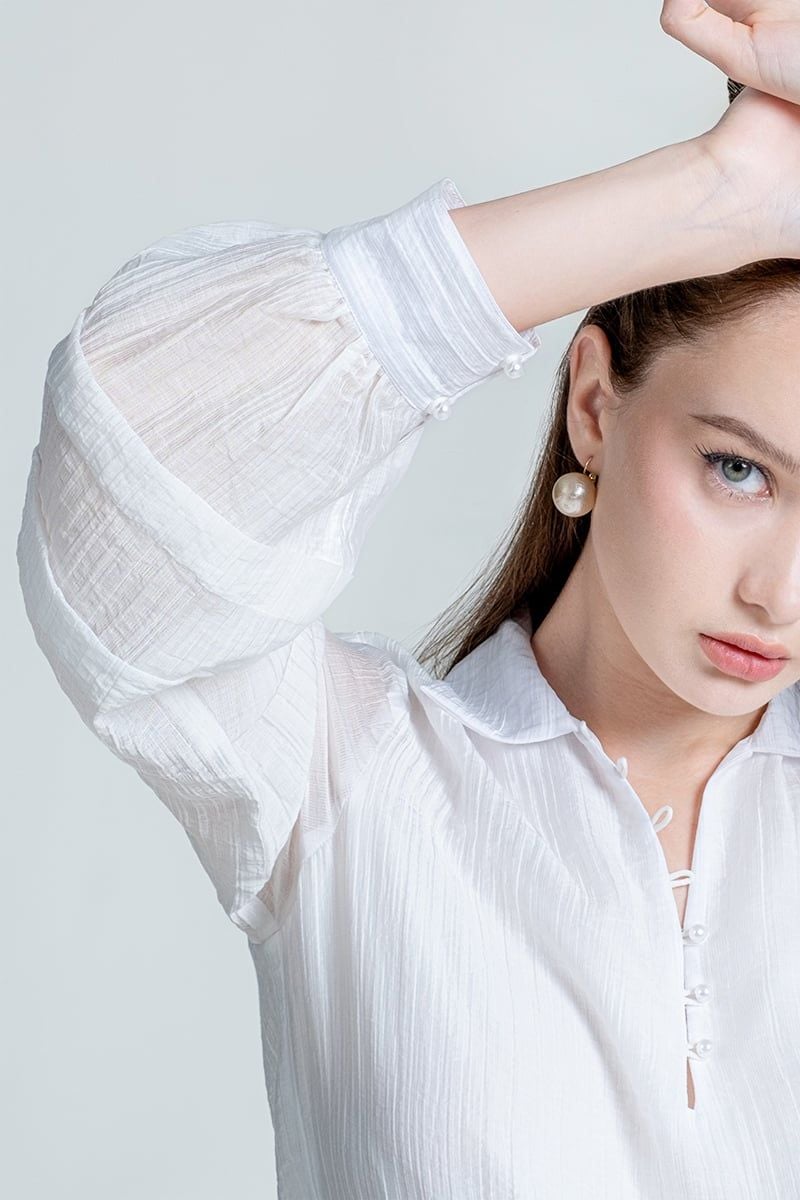  Áo Sơ Mi Nữ Tay Dài – FWWS25SS02G 