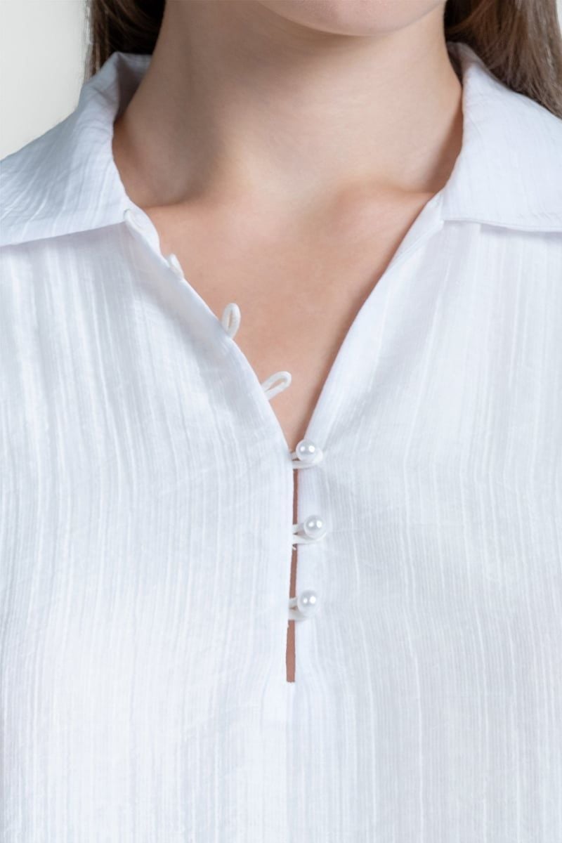  Áo Sơ Mi Nữ Tay Dài – FWWS25SS02G 
