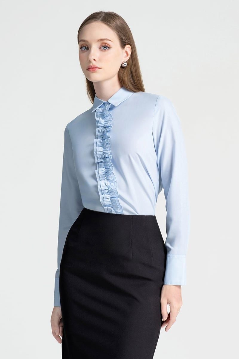  Áo Sơ Mi Nữ Tay Dài FWWS25SS11G 