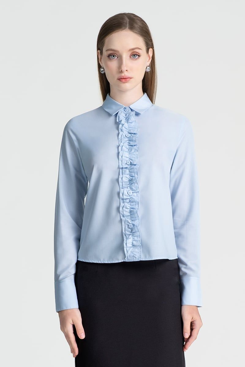  Áo Sơ Mi Nữ Tay Dài FWWS25SS11G 