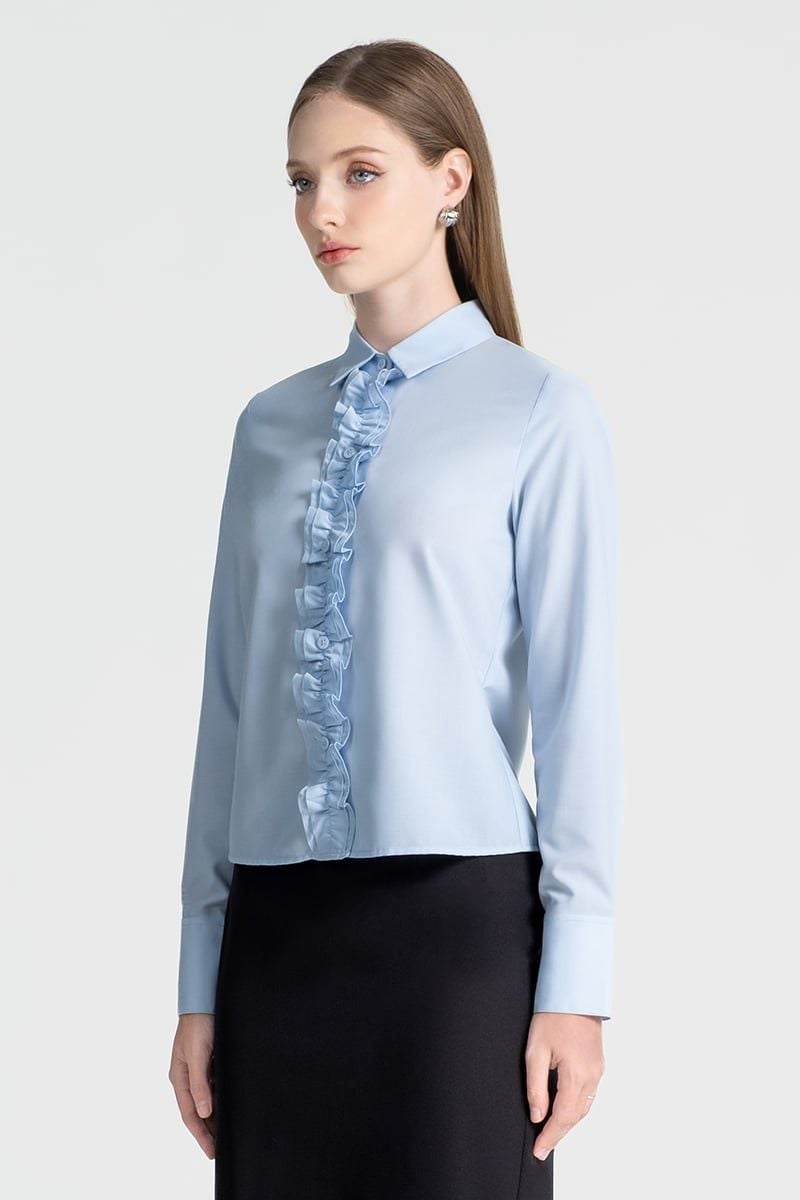  Áo Sơ Mi Nữ Tay Dài FWWS25SS11G 