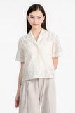  Áo Sơ Mi Họa Tiết Tay Lỡ - FWWS26SS05D 