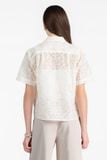  Áo Sơ Mi Họa Tiết Tay Lỡ - FWWS26SS05D 