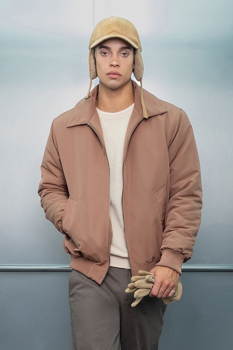  Áo Khoác Nam Phao Dày JK25FH06P-PB 