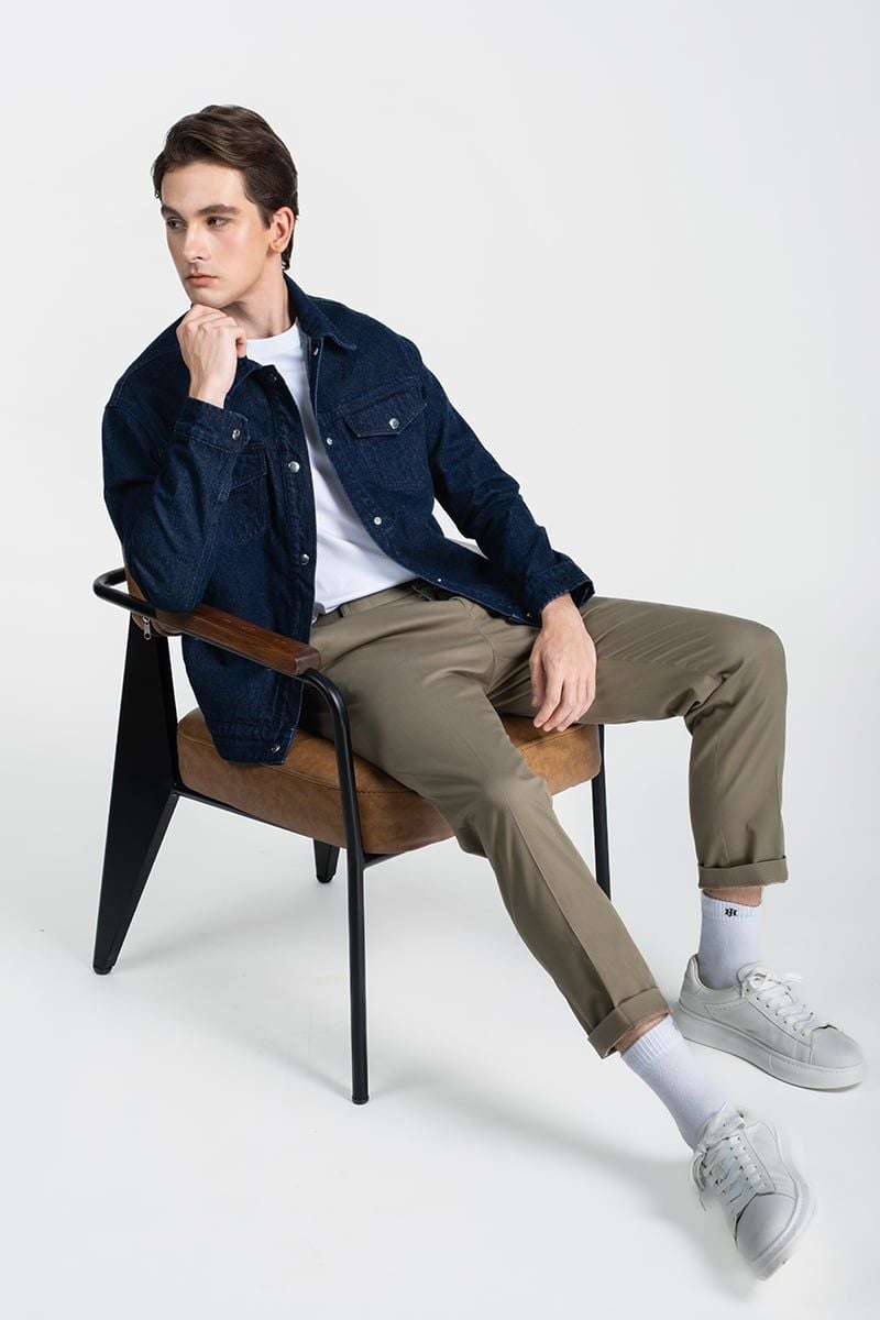  Áo Khoác Denim Cá Tính JK26SS10P-JA 