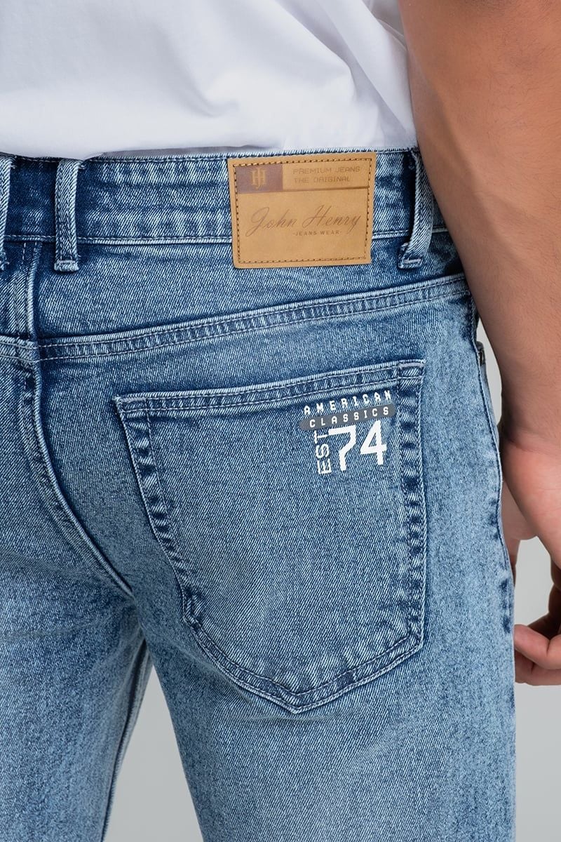  Quần Jeans Nam Form Ôm JN25FH45P-SL 