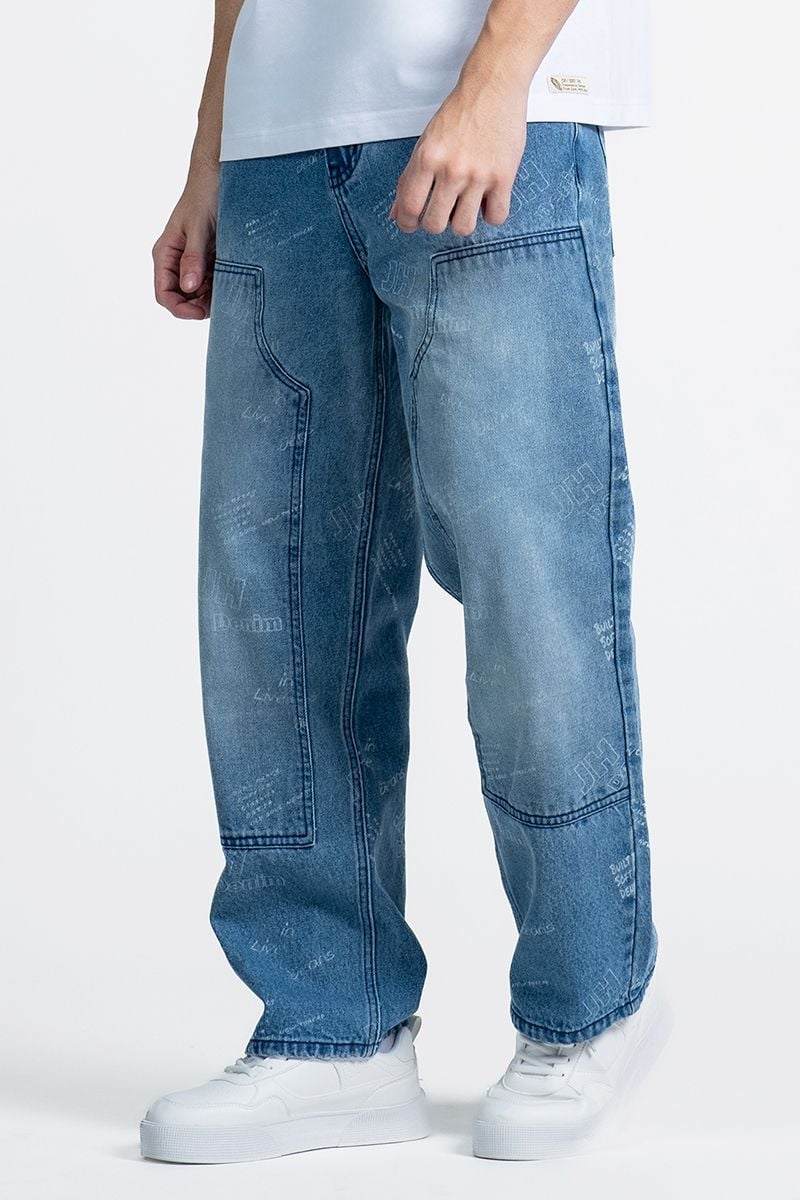  Quần Jeans Nam Form Baggy JN26SS12P-BF 