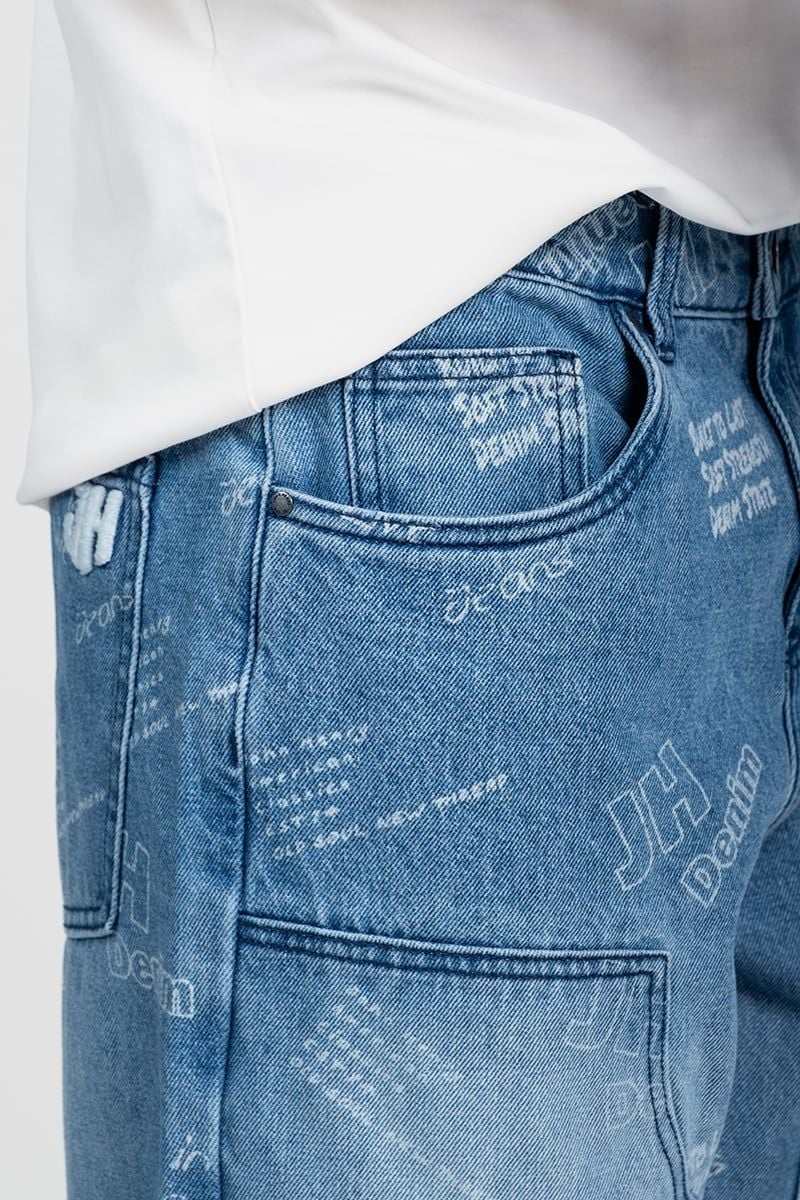  Quần Jeans Nam Form Baggy JN26SS12P-BF 