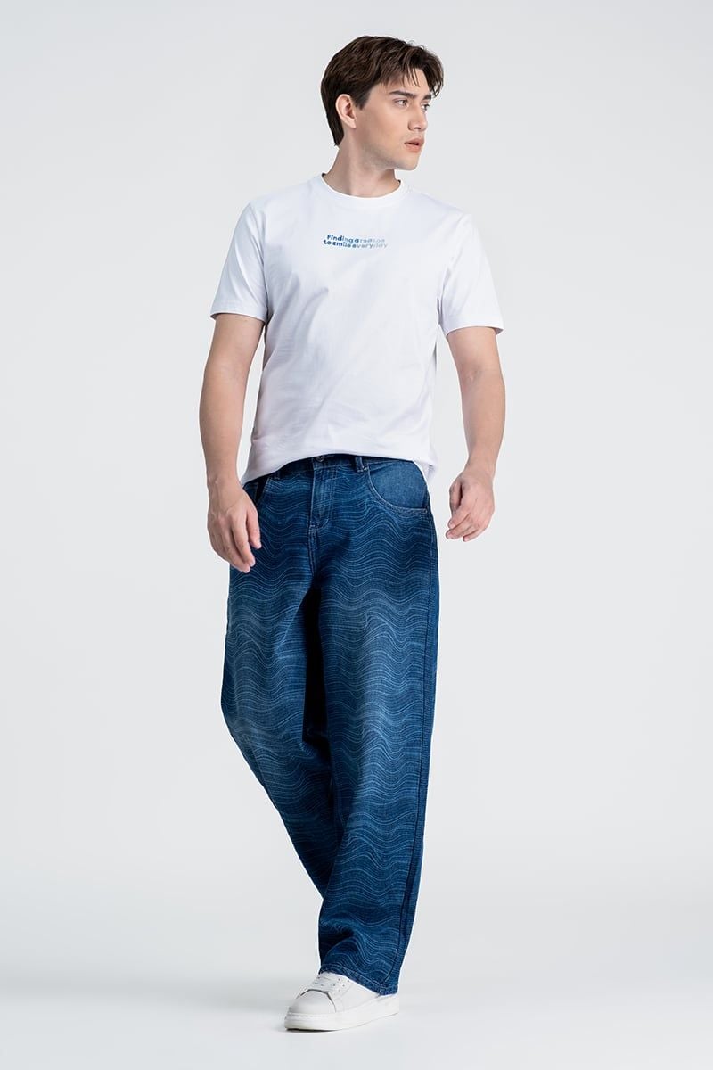  Quần Jeans Nam Form Relaxed Fit JN26SS27M-RX 