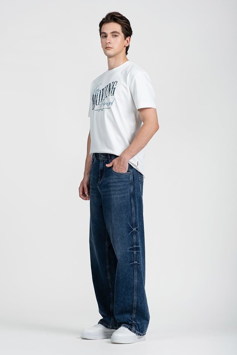  Quần Jeans Nam Relaxed Fit JN26SS30M-RX 