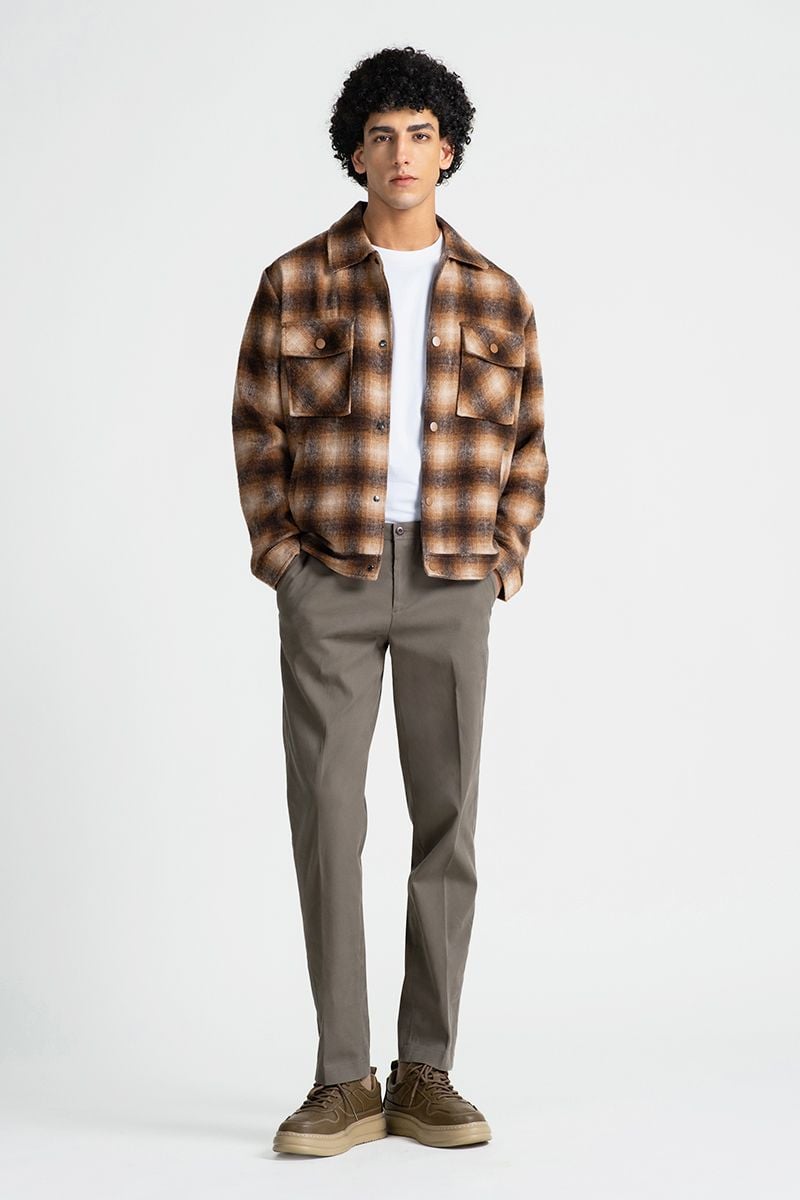  Quần Khaki Nam Form Ôm KP25FH24C-NMSL 