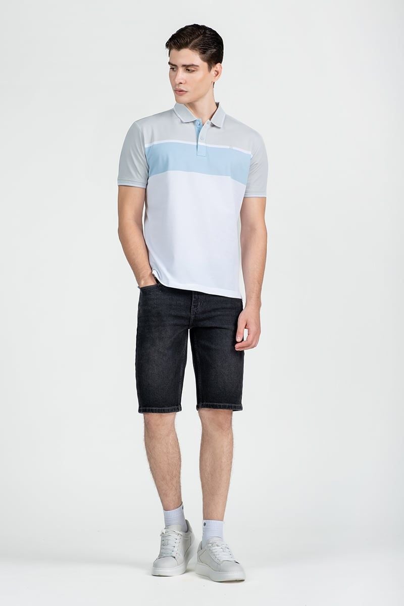  Áo Polo Nam Tay Ngắn Form Vừa KS25FH40C-SCHE 