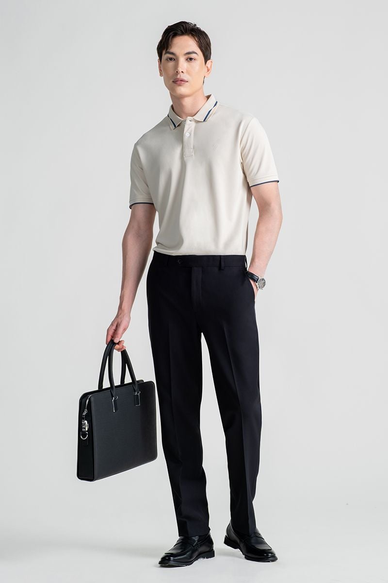  Áo Polo Nam Tay Ngắn Form Vừa KS25FH46T-SCCA 