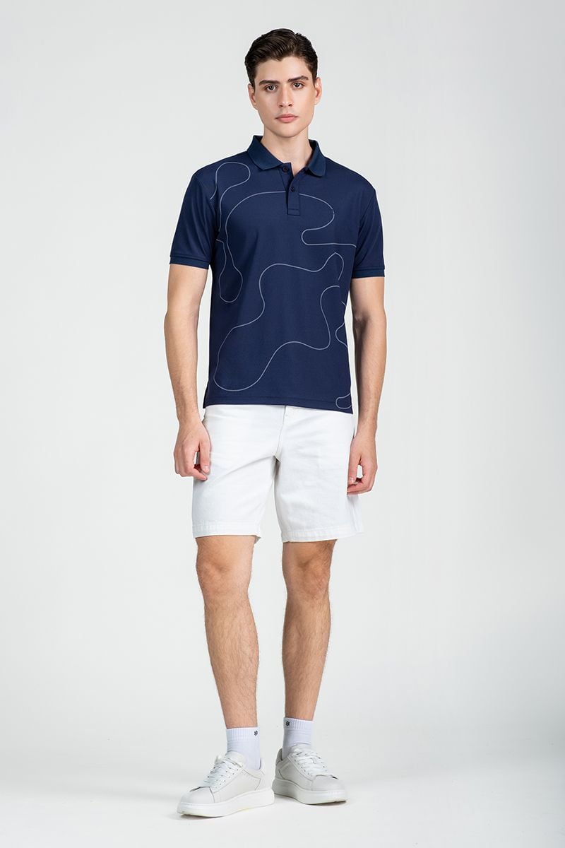  Áo Polo Nam Tay Ngắn Form Vừa KS25FH48T-SCWK 