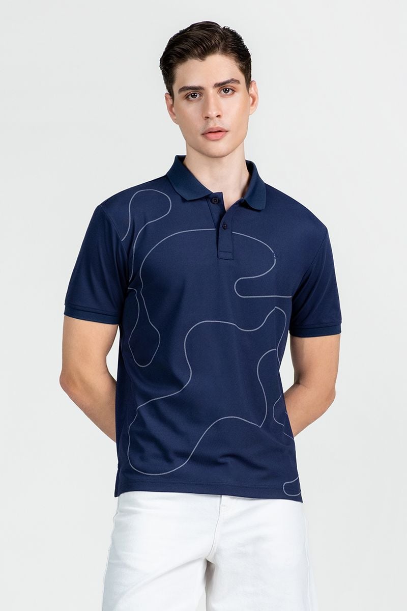  Áo Polo Nam Tay Ngắn Form Vừa KS25FH48T-SCWK 