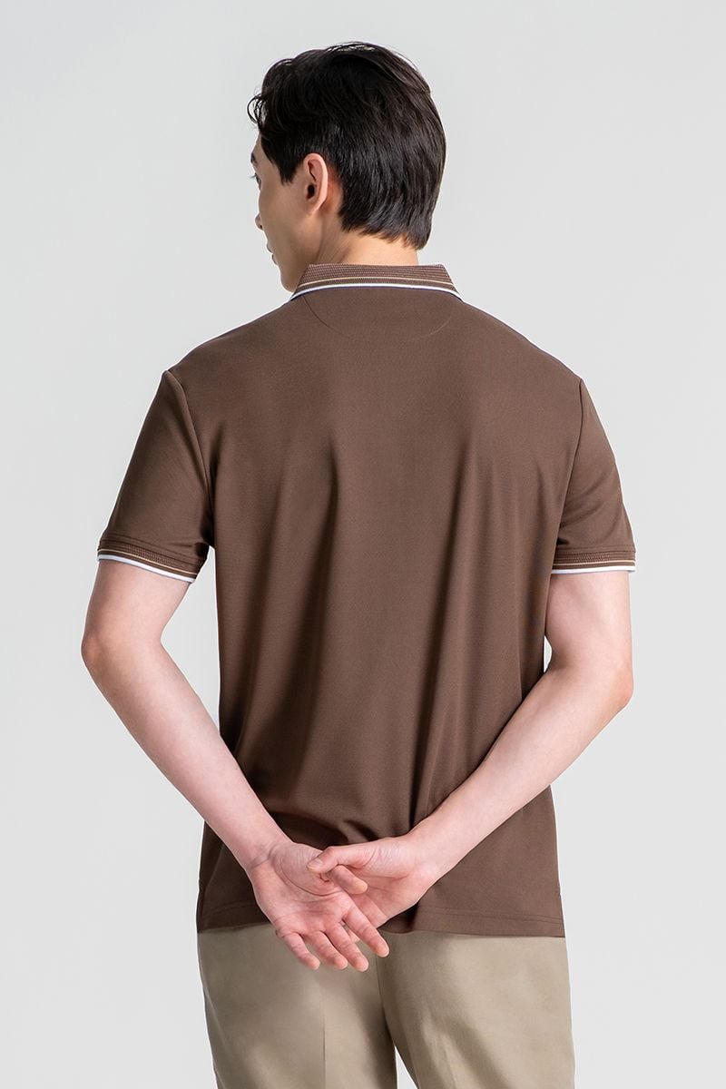  Áo Polo Nam Form Ôm Tay Ngắn KS25FH49C-SLWK 