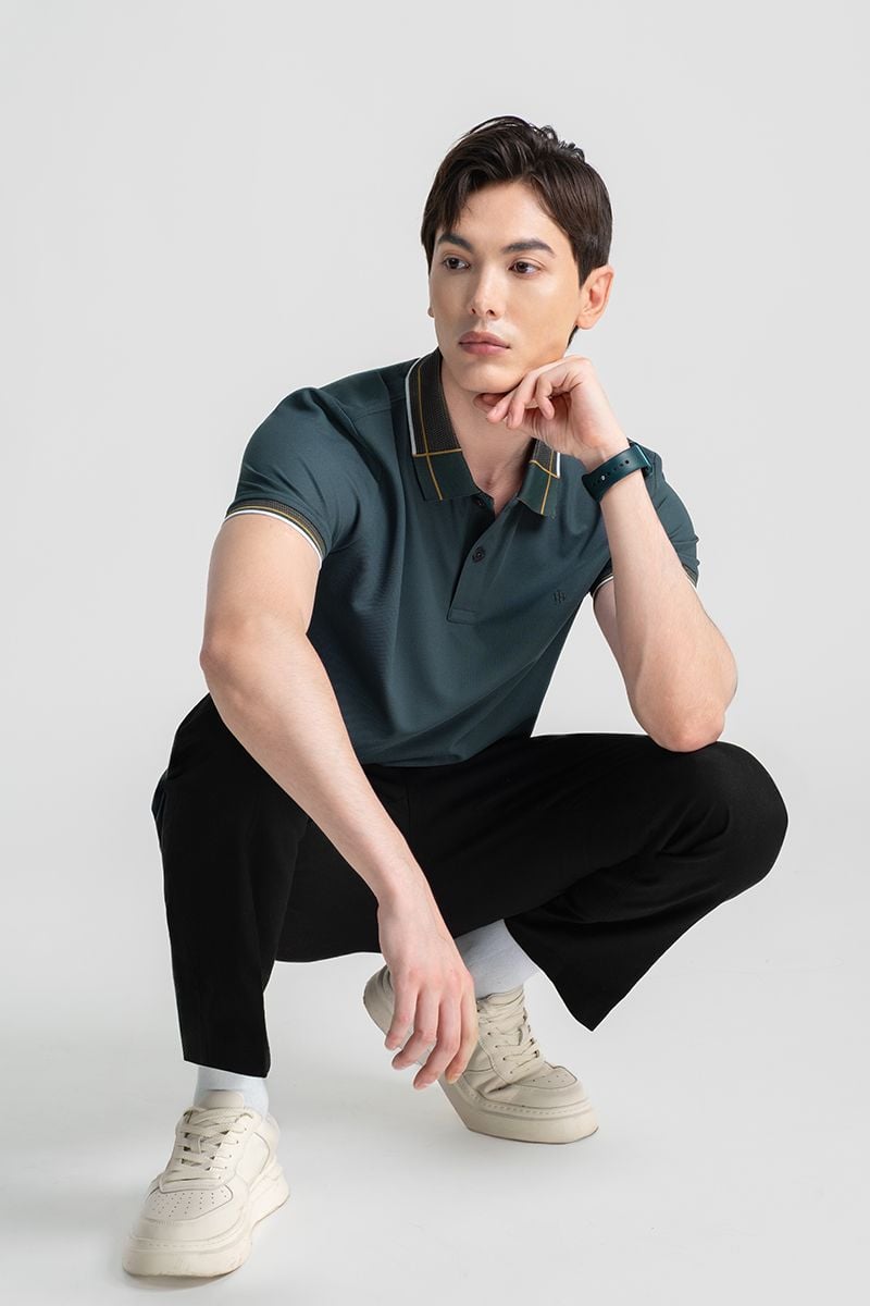  Áo Polo Nam Form Ôm Tay Ngắn KS25FH49C-SLWK 