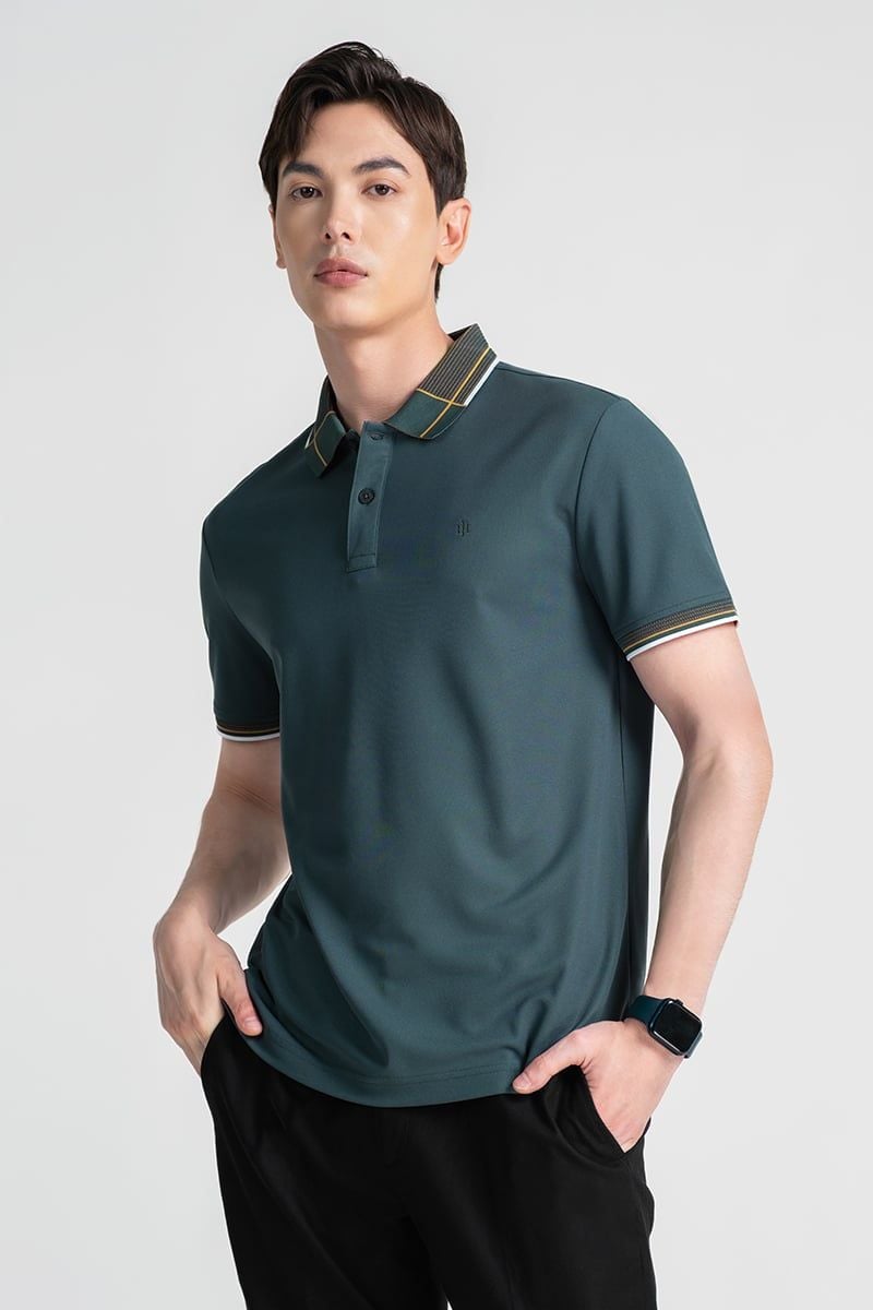  Áo Polo Nam Form Ôm Tay Ngắn KS25FH49C-SLWK 