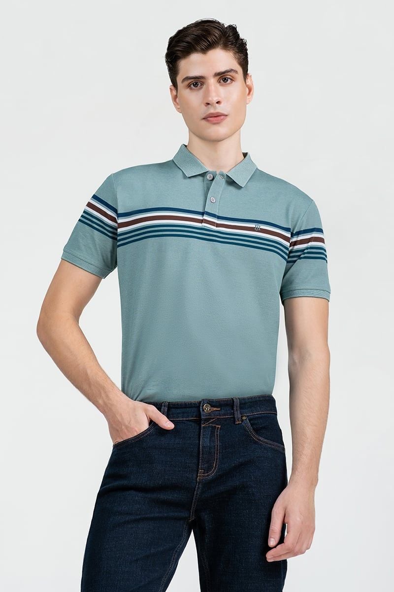  Áo Polo Nam Tay Ngắn Form Vừa KS25FH54C-SCHE 