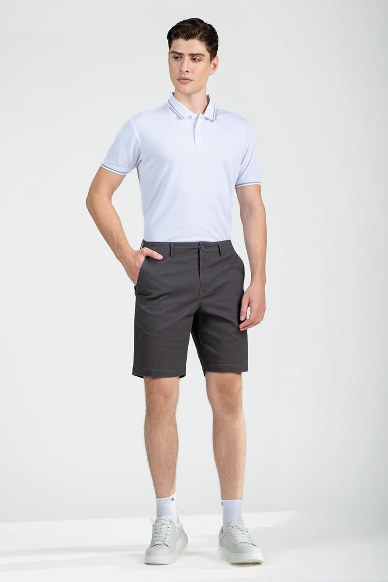  Áo Polo Nam Tay Ngắn Form Ôm KS25FH61P-SLCA-B 