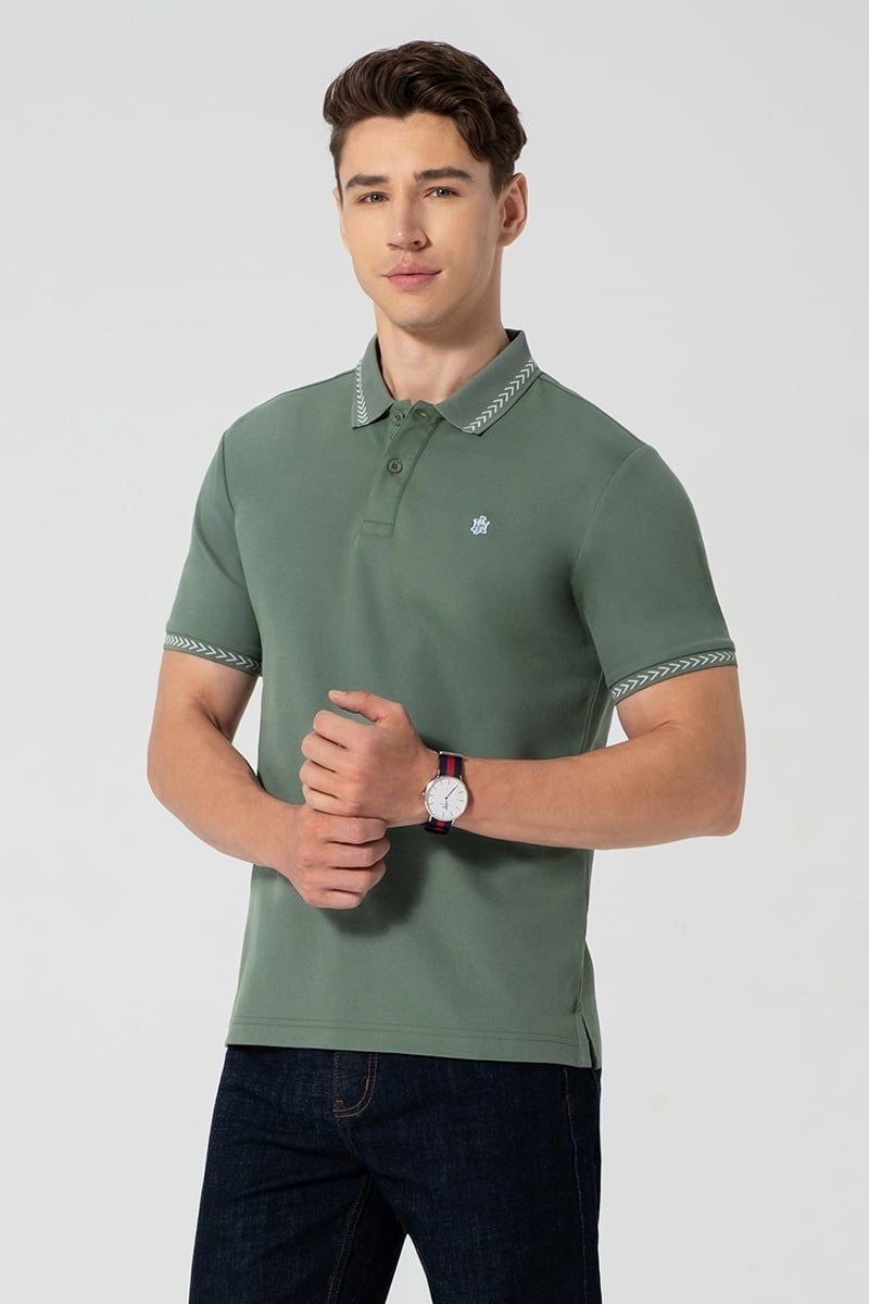  Áo Polo Nam Tay Ngắn Form Vừa KS25SS14P-SC 