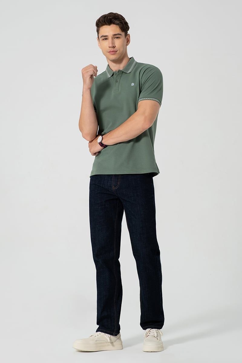  Áo Polo Nam Tay Ngắn Form Vừa KS25SS14P-SC 