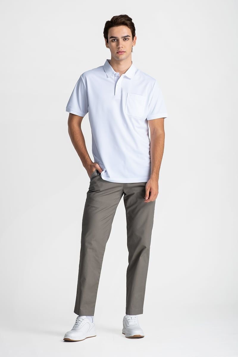  Áo Polo Nam Tay Ngắn Sợi Cà Phê - KS26FH66G-CLCA 