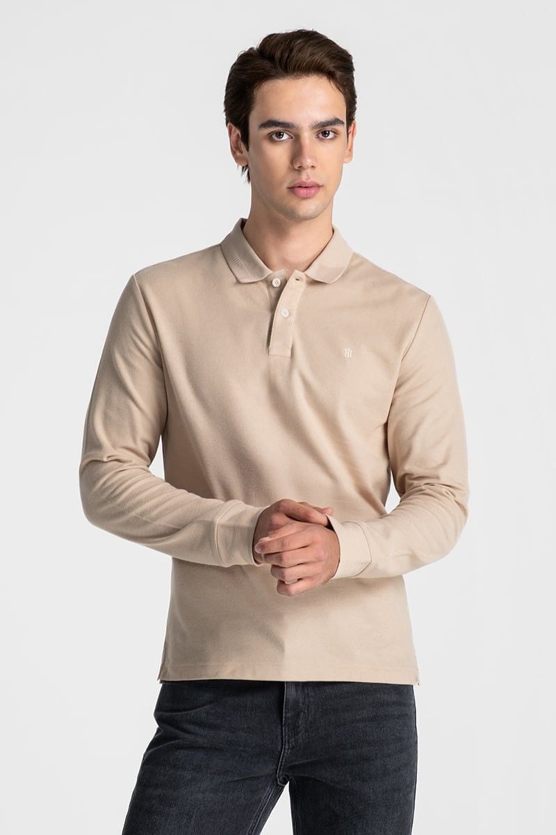  Áo Polo Nam Tay Dài Form Vừa KS26FH98T-LSWK 