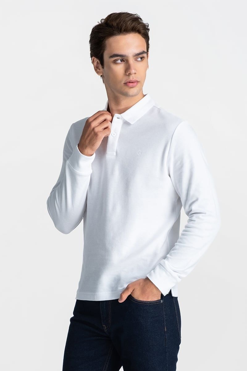  Áo Polo Nam Tay Dài Form Vừa KS26FH98T-LSWK 