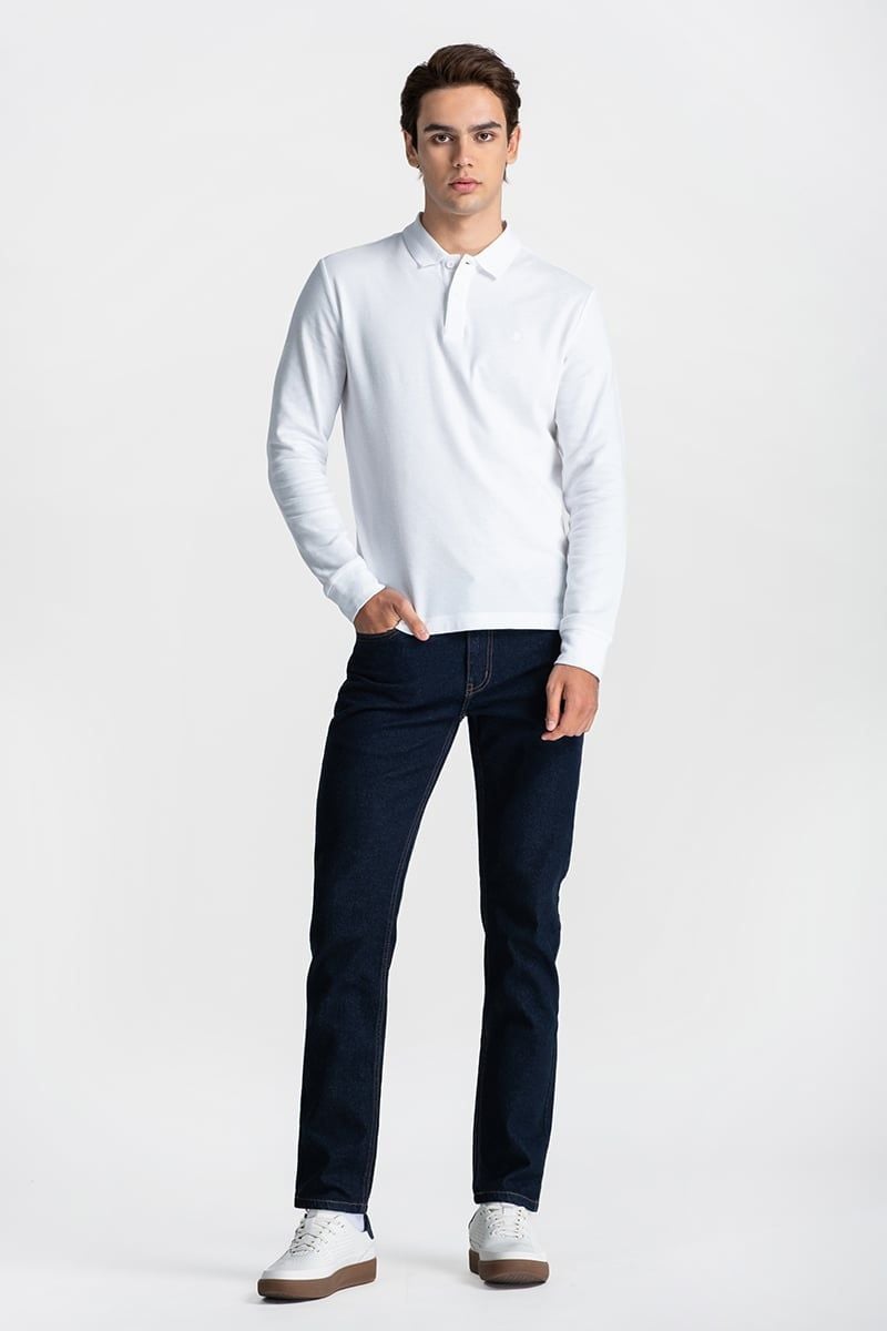  Áo Polo Nam Tay Dài Form Vừa KS26FH98T-LSWK 