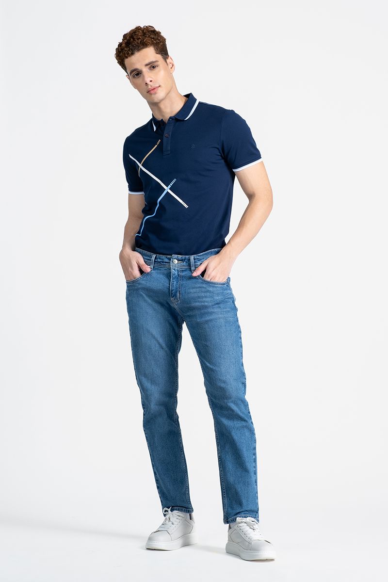  Áo Polo Nam Tay Ngắn Form Ôm KS26SS01T-SLCA-B 