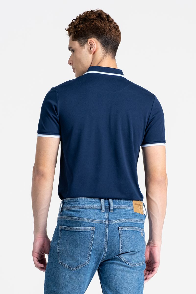  Áo Polo Nam Tay Ngắn Form Ôm KS26SS01T-SLCA-B 