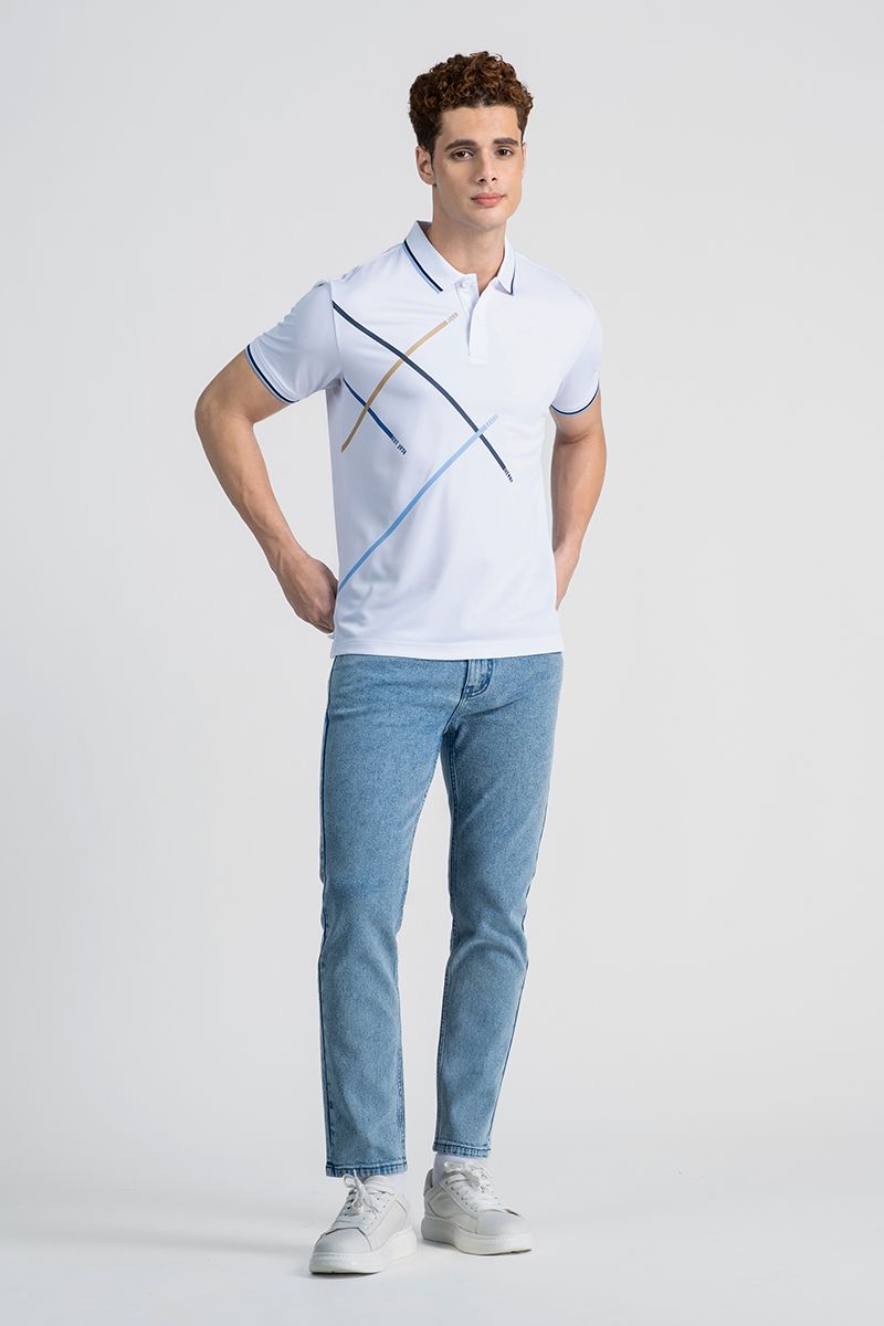  Áo Polo Nam Tay Ngắn Form Ôm KS26SS01T-SLCA-B 