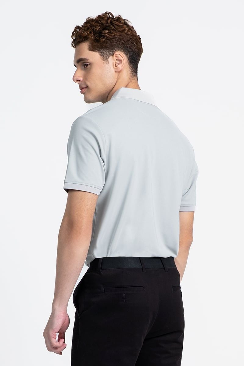  Áo Polo Nam Tay Ngắn Form Rộng KS26SS04C-CLWK 