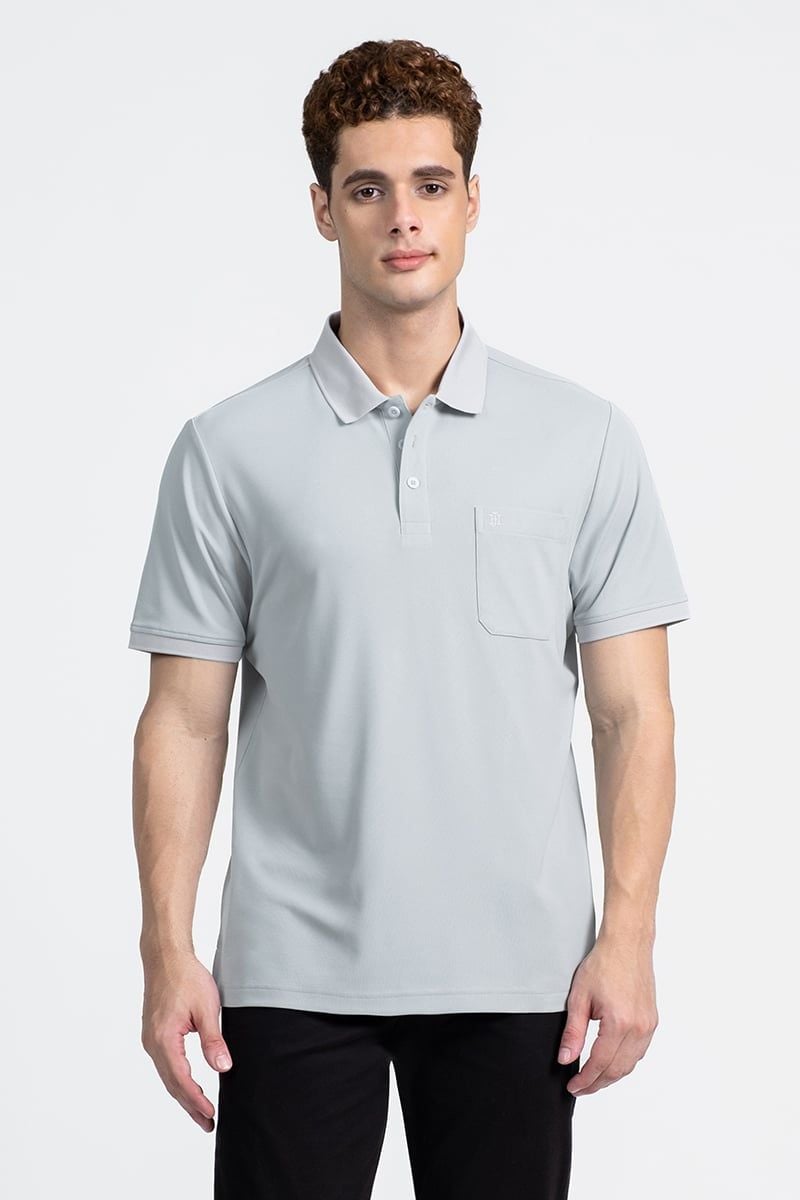  Áo Polo Nam Tay Ngắn Form Rộng KS26SS04C-CLWK 