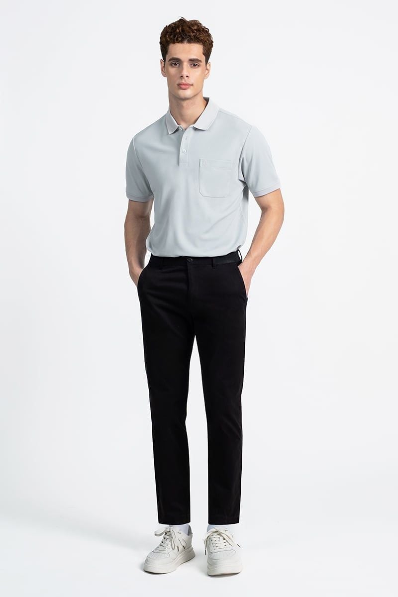  Áo Polo Nam Tay Ngắn Form Rộng KS26SS04C-CLWK 